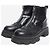 Ganni Schwarze Chunky Boots - Größe EU 40 (UK 7) - Ansicht 2