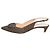 Rupert Sanderson Décolleté slingback pied-de-poule neutro e nero - taglia EU 40
