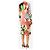 Dolce & Gabbana Mehrfarbiges florales Patchwork-Midikleid - size UK 8 Mehrfarben - Ansicht 2