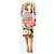 Dolce & Gabbana Mehrfarbiges florales Patchwork-Midikleid - size UK 8 Mehrfarben - Ansicht 4