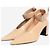 Jil Sander Butter yellow pointed-toe pumps - size EU 37.5 (UK 4.5) - view 2