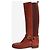 Ralph Lauren Stivali alti in pelle marrone - size UK 6.5 - vista 2