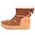 Chloé Brown shearling winter boots - size EU 39 (UK 6)