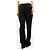 Saint Laurent Pantalones anchos de lana negros - size UK 16 - vista 3