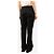 Saint Laurent Pantalones anchos de lana negros - size UK 16 - vista 4