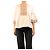 Alice by Temperley Top bordado blanco y rosa - size UK 12