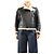 Yves Salomon Giacca biker in shearling nera - size UK 8 Nero