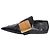 Jil Sander Chaussures plates à boucle en cuir noir - taille EU 38