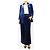 Maliparmi Completo due pezzi in velluto blu - size M - vista 4