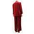Maliparmi Completo due pezzi in velluto rosso - size L - vista 2