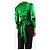 Diane Von Furstenberg Top transpassado de seda verde - size UK 8 - vista 2