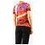 Etro Top de punto rojo con estampado all-over - size UK 10 Roja - vista 2