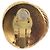 CHANEL Pearl Earring Metal Gold White CC - vista 7