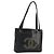 CHANEL COCO Mark Tote Bag Leather Black Gold CC