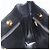 CHANEL COCO Mark Tote Bag Leather Black Gold CC - vista 18