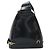 Bamboo Zaino Gucci in pelle nera con bambù - vista 3