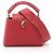 Borsa a mano 2-Way Louis Vuitton Capucines Mini Rosso