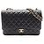 Timeless Borsa a tracolla Chanel Matelassé Classic Maxi Double Flap Nero