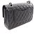Timeless Borsa a tracolla Chanel Matelassé Double Flap Nero - vista 2