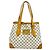 Borsa Tote Louis Vuitton Damier Azur Hampstead MM Bianco