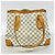 Borsa Tote Louis Vuitton Damier Azur Hampstead MM Bianco - vista 11