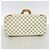 Borsa Tote Louis Vuitton Damier Azur Hampstead MM Bianco - vista 3