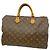 Borsa Louis Vuitton Monogram Speedy 35 M41107 Marrone