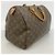 Borsa Louis Vuitton Monogram Speedy 35 M41107 Marrone - vista 2