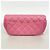 Borsa a tracolla con catena Chanel Matelassé Rosa - vista 11