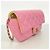 Borsa a tracolla con catena Chanel Matelassé Rosa - vista 2