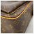 Borsa a tracolla Louis Vuitton Monogram Vivacite GM Marrone - vista 6