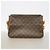 Borsa a tracolla Louis Vuitton Monogram Vivacite GM Marrone - vista 9