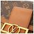 Borsa a tracolla Louis Vuitton Monogram Reverse Dauphine MM Marrone - vista 11