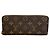 Louis Vuitton Monogram Portefeuille Clemence Long Wallet Fuschia