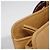 Borsa a mano Chanel in pelle d'agnello beige - vista 7