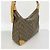 Borsa a tracolla Louis Vuitton Monogram Boulogne 35 Marrone - vista 2
