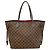 Borsa Tote Louis Vuitton Damier Neverfull MM Damier ebene