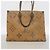 Borsa Tote Louis Vuitton Monogram Giant Reverse OnTheGo GM Marrone - vista 15