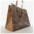 Borsa Tote Louis Vuitton Monogram Giant Reverse OnTheGo GM Marrone - vista 2