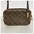 Borsa a tracolla Louis Vuitton Monogram Pochette Marly Bandoulière Marrone - vista 13