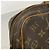 Borsa a tracolla Louis Vuitton Monogram Pochette Marly Bandoulière Marrone - vista 9