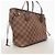 Borsa Tote Louis Vuitton Damier Neverfull PM N40600 Ebene Damier ebene - vista 2