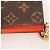 Louis Vuitton Monogram Portefeuille Lisa Wallet Marrone - vista 6