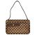 Borsa a tracolla Louis Vuitton Damier Aubagne N51129 Ebene Damier ebene