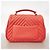 Borsa a mano Chanel in pelle d'agnello rosa - vista 12