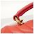Borsa a mano Chanel in pelle d'agnello rosa - vista 7
