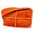 Borsa a tracolla Chanel in shearling arancione
