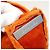 Borsa a tracolla Chanel in shearling arancione - vista 12
