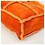 Borsa a tracolla Chanel in shearling arancione - vista 6
