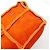 Borsa a tracolla Chanel in shearling arancione - vista 7